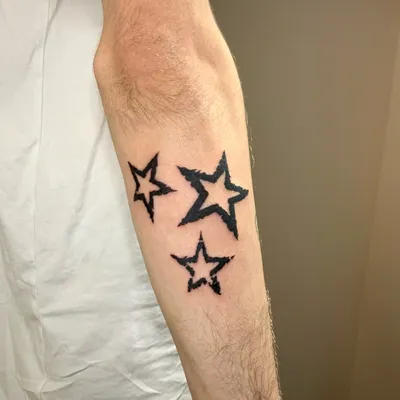 Тату на руке звезда - 6 Фото и значение татуировок 2024