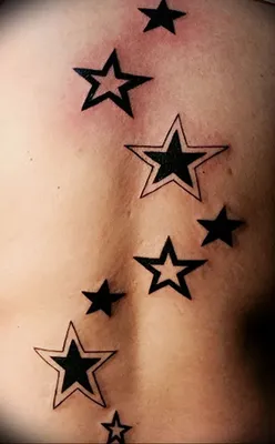 Tattoo • Тату Падающая звезда