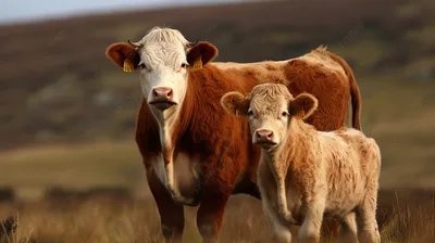 Телка корова - красивые фото