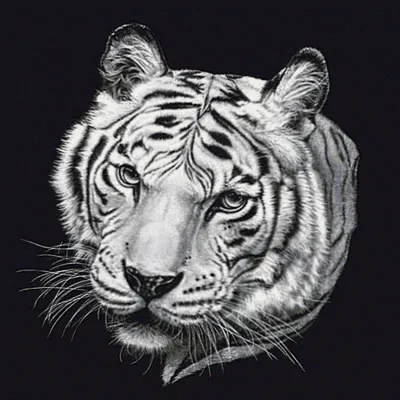 Черно белые тигры в природе - 61 фото