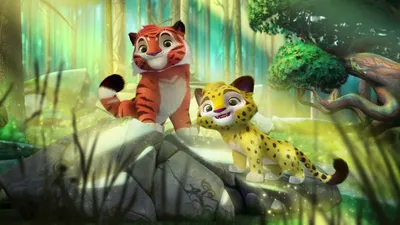 KokoToys Мягкая игрушка персонажи мультфильма Мадагаскар Тигр