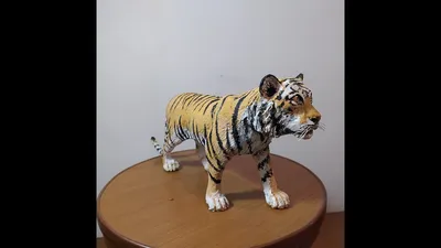 Тигр из пластилина своими руками в пошаговом мастер-классе с фото