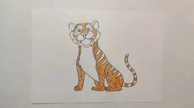 Tiger Drawing Line art Эскиз, тигр, млекопитающее, карандаш, животные png |  PNGWing