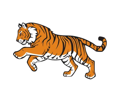 Рисунок тигра черным грифельным …» — создано в Шедевруме