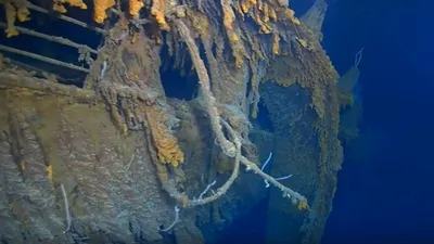 Спустя столетие: как выглядит под водой легендарный \"Титаник\" сейчас –  видео - 22.08.2019, Sputnik Беларусь