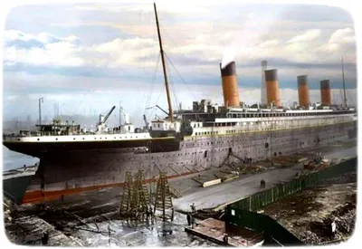 Титаник под водой светящийся» — создано в Шедевруме