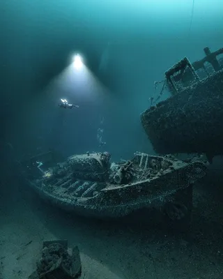 В США показали кадры первой подводной съемки «Титаника» после крушения -  Новости Mail.ru