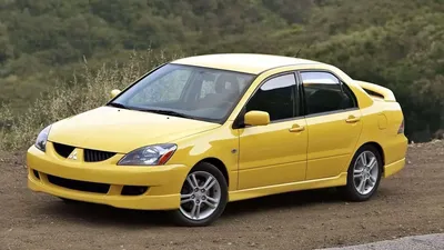 Передний бампер EVO Style на Mitsubishi Lancer 9 (IX)