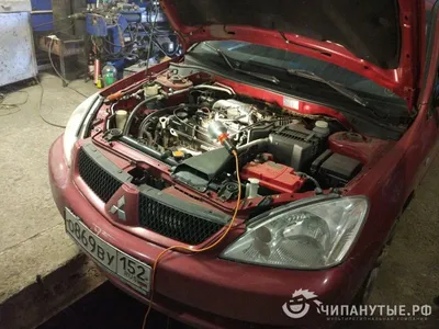 Высокий спойлер Evolution стеклопластик на Mitsubishi Lancer 9 (IX)