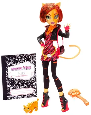 Кукла Monster High Торалей Страйп c питомцем, 27 см, W9117 — купить в  интернет-магазине по низкой цене на Яндекс Маркете