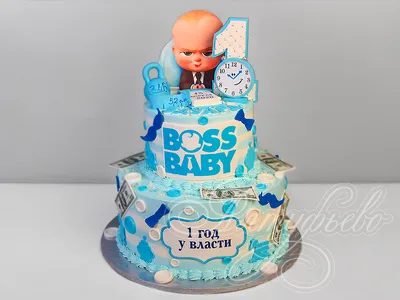 Космический торт на 1 годик мальчику