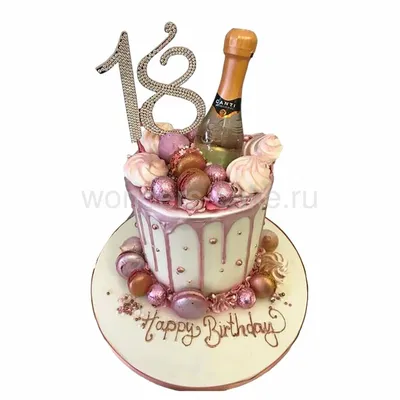 Торт девушке на день рождения 30 лет (62) - купить на заказ с фото в Москве
