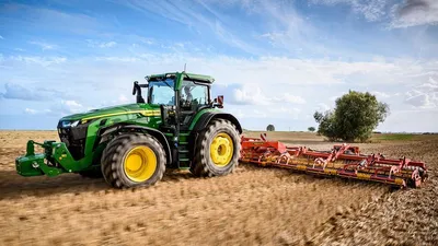 Трактор JOHN DEERE 6250R 2017 г. 250 к.с. 186 кВт. 4790,5 м/ч., № 3715 -  Купить в Украине