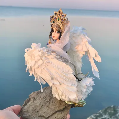 Царевна Лебедь – заказать на Ярмарке Мастеров – RB1VGBY | Портретная кукла,  Новосибирск