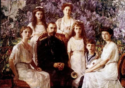 Семья последнего императора династии Романовых - Николая II