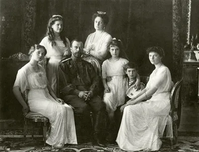 Репродукции картин - Фото Царской семьи - Фото Царской семьи 1913г