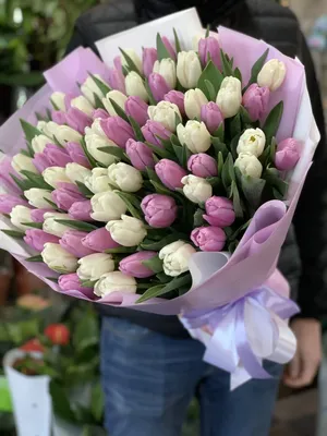 Букет на 8 марта - 31 шт. за 10 990 руб. | Бесплатная доставка цветов по  Москве
