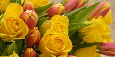 Букет розовых тюльпанов и белых роз | Утро в Венеции | доставка по Москве и  области