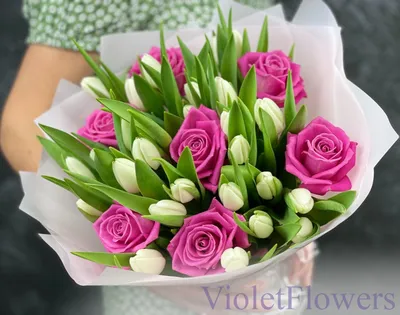 Букет цветов из мыла \"Адель сиреневый\" тюльпаны и розы 1шт / подарок  женщине, девушке / подарок на 8 марта - купить с доставкой по выгодным  ценам в интернет-магазине OZON (846746825)