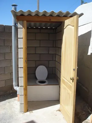 Купить деревянный туалет на дачу