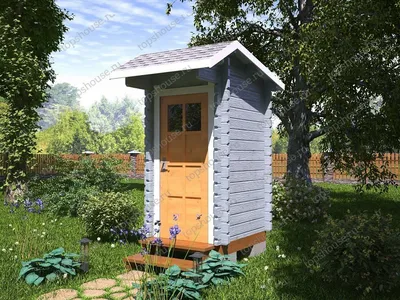 Туалет для дачи деревянный АЕ-5 купить в Москве недорого