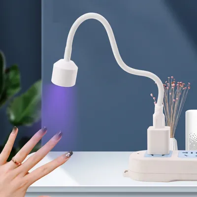 Компактная УФ-лампа для ногтей, УФ-лампа для ногтей, USB УФ-лампа для ногтей,  портативная лампа для ногтей, инструмент для дизайна ногтей,  профессиональная Сушилка для ногтей | AliExpress
