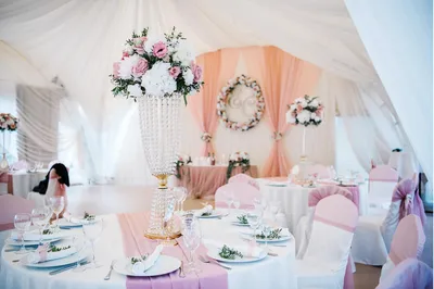 Оформление свадебного зала в блестящем стиле | Аренда декора - Артмикс Декор