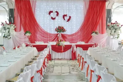Оформление зала на свадьбу в Алматы: свадебные украшения - 75 оформителей