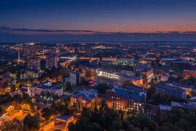 Ульяновск с высоты. Сентябрь 2019.