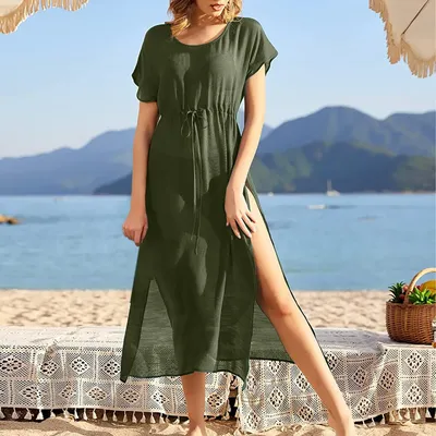 девушка в цветочном длинном платье на пляже, струящееся платье для пляжного  фото, пляж, платье фон картинки и Фото для бесплатной загрузки