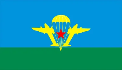 Флаг ВДВ (без надписей) купить и заказать flagi.in.ua