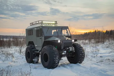 Предварительные испытания вездехода BV-206 Лось от АО «Восток-Запад» -  производство вездеходов