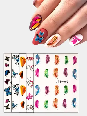 Слайдер для ногтей. Водные наклейки для маникюра и декора/дизайна для  ногтей. Стиль фразы, корейская поп группа, бтс - купить с доставкой по  выгодным ценам в интернет-магазине OZON (879094307)