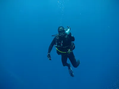 6 дней под водой | Пикабу