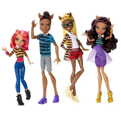 Набор кукол Монстер Хай Monster High Семейка Вульф Wolf Family CBX41 купить