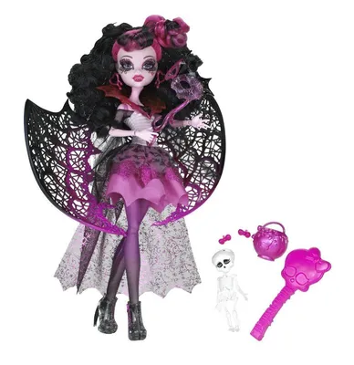 Отзывы о кукла Monster High Дракулаура Маскарад X3716 - отзывы покупателей  на Мегамаркет | классические куклы X3716 - 600000891585