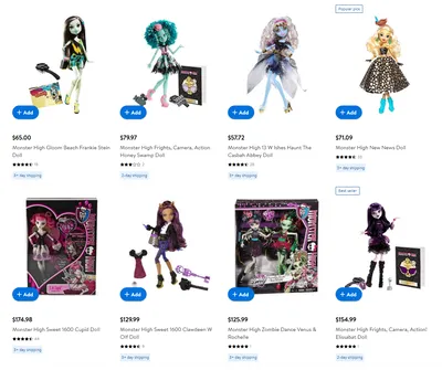 Кукла Monster High Гулиопа Джелин Фрик ду Чик CHW59 купить в Минске