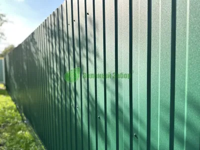 Забор из профнастила Харьков - купить забор из металлопрофиля под ключ |  Евроворота