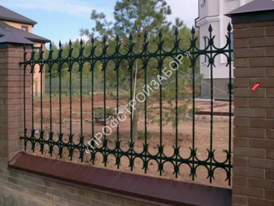 Делаем красивый забор из профнастила с элементами ковки | Дачник.RU | Дзен
