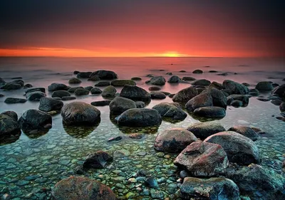 3D Закат на море фото обои 254 x 184 см Камни на воде (13031P4)+клей  (ID#1400008681), цена: 850 ₴, купить на Prom.ua