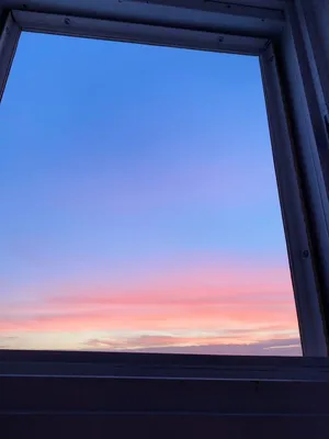 Окно закат | Закаты, Вид из окна, Окно