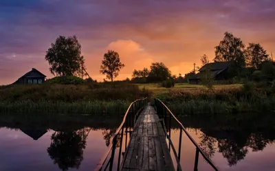 фото заката на природе в деревне Стоковое Изображение - изображение  насчитывающей дел, город: 221091337