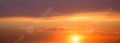 Красивый закат солнца на море. Панорама Stock Photo | Adobe Stock