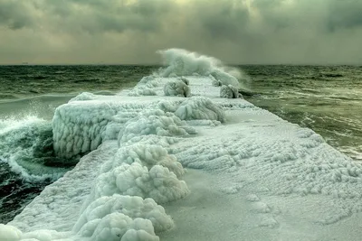 Замерзшее Черное море - Интересные фото | Cool photos, Black sea, Nature