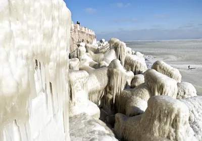 Черное море замерзло впервые за 30 лет (фото) | STENA.ee