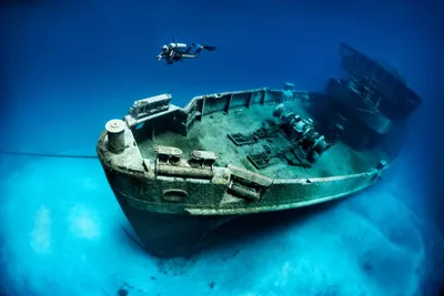 До и после. 10 фото затонувших кораблей, снятых водолазами