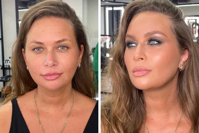 Как меняются женщины 45+ благодаря макияжу: фото до и после - 1 июля 2023 -  72.ru