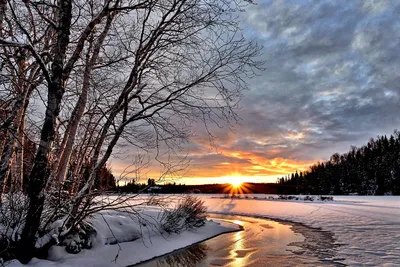 Самый красивый зимний закат. Фото активность для моих читателей | Люблю  жизнь и фотографирую | Дзен