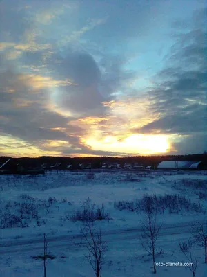 Зимний закат — Фото №1394238