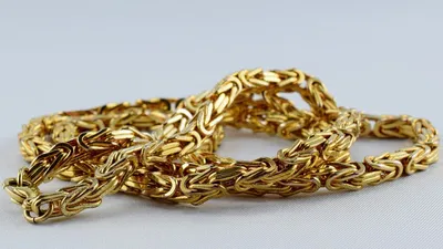Женская золотая цепочка из красного золота 585 пробы - купить с доставкой  по выгодным ценам в интернет-магазине OZON (741442955)